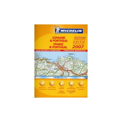 Spain & Portugal Road Atlas - Michelin