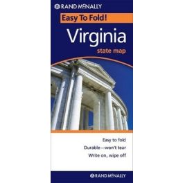 Virginia (EasyToFold) térkép - Rand McNally