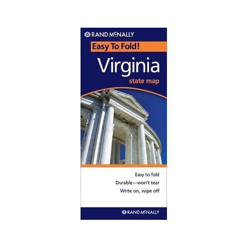 Virginia (EasyToFold) térkép - Rand McNally