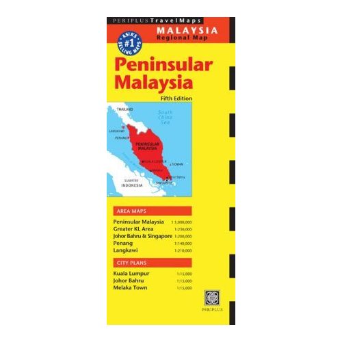 Maláj-félsziget térkép - Periplus Editions