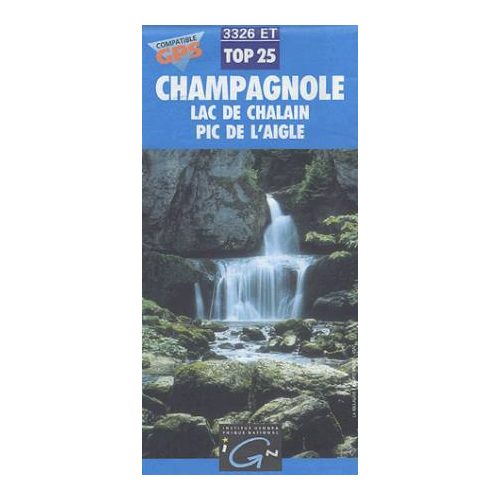 Champagnole / Lac de Champlain / Pic de l'Aigle - IGN 3326ET