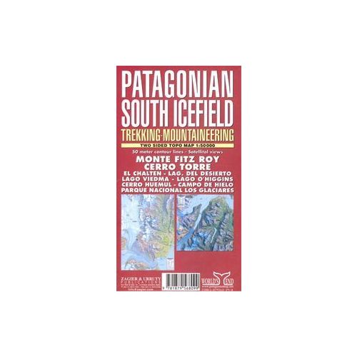 Dél-Patagónia térkép - Zagier y Urruty 
