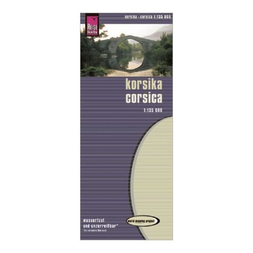 Korzika térkép - Reise Know-How