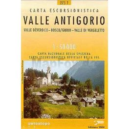 Valle Antegorio - Landestopographie T 275