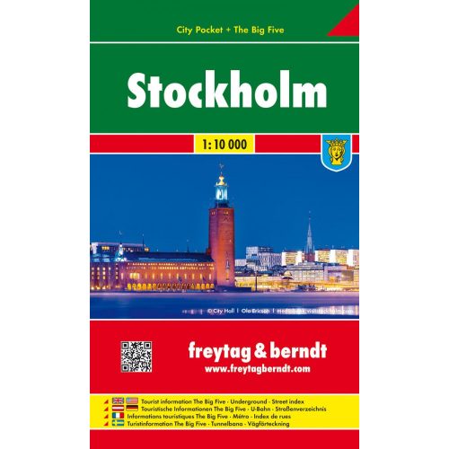 Stockholm, pocket map - Freytag-Berndt