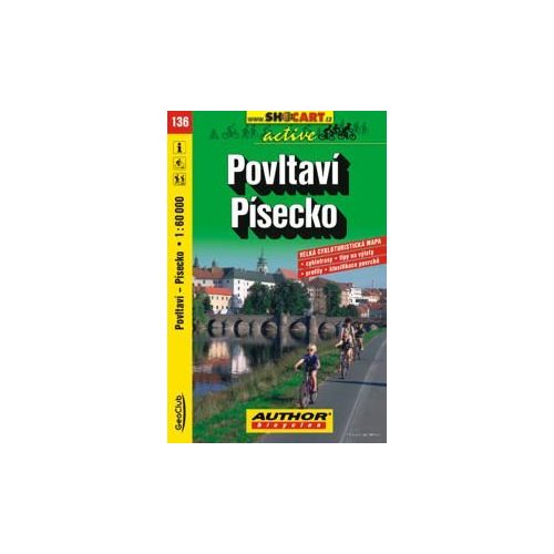 Povltavi, Pisecko - SHOCart kerékpártérkép 136