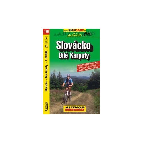 Slovacko, Bile Karpaty - SHOCart kerékpártérkép 170