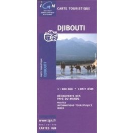 Dzsibuti térkép - IGN