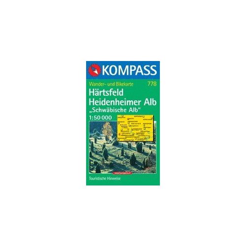 WK 778 Härtsfeld - Heidenheimer Alb - KOMPASS