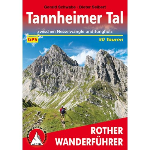 Tannheimer Tal, német nyelvű túrakalauz - Rother