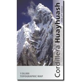 Cordillera Huayhuash térkép - Alpine Mapping Guild