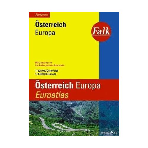 Ausztria, Európa Euroatlasz - Falk
