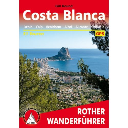 Costa Blanca, német nyelvű túrakalauz - Rother
