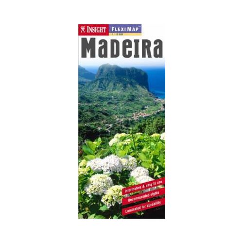 Madeira laminált térkép - Insight