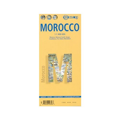 Marokkó térkép - Borch