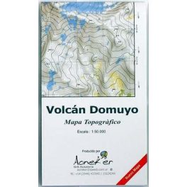 Volcán Domuyo térkép (24) - Aoneker