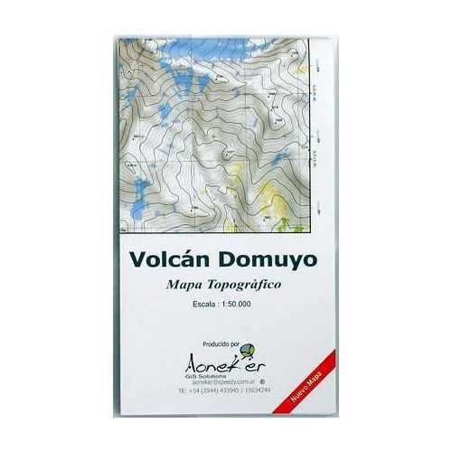 Volcán Domuyo térkép (24) - Aoneker