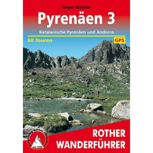 Pyrenees (3), hiking guide in German - Rother