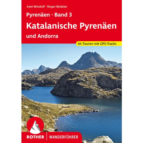 Pireneusok (3): Katalán Pireneusok, német nyelvű túrakalauz - Rother