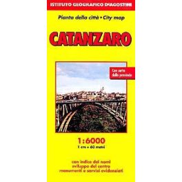 Catanzaro térkép - De Agostini