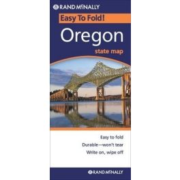 Oregon (EasyToFold) térkép - Rand McNally