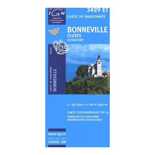 Bonneville / Cluses / Le Faucigny - IGN 3429ET