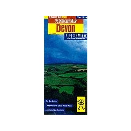 Devon laminált térkép - Insight