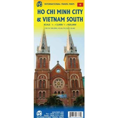 Vietnam (dél) & Ho Chi Minh-város térkép - ITM