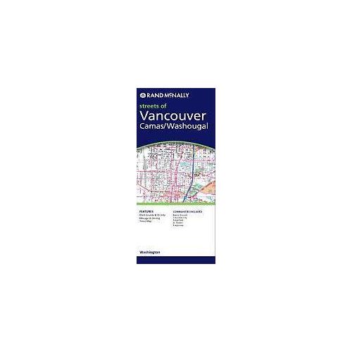 Vancouver, Camas, Washougal, WA térkép - Rand McNally