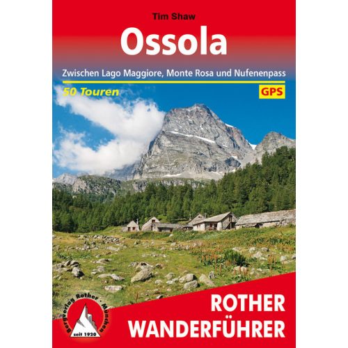 Ossola, német nyelvű túrakalauz - Rother