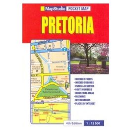Pretoria zsebtérkép - Map Studio