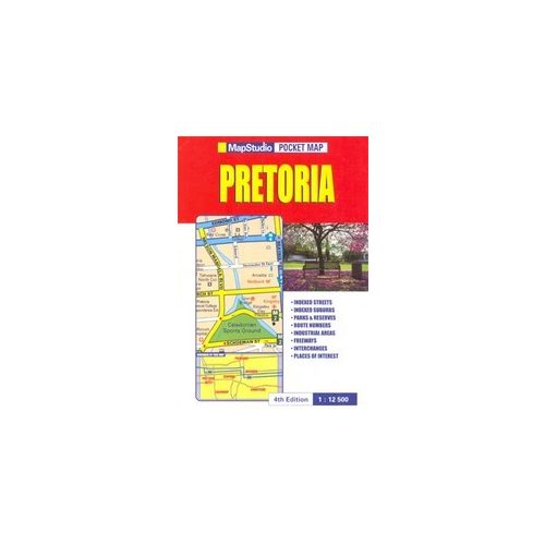 Pretoria zsebtérkép - Map Studio