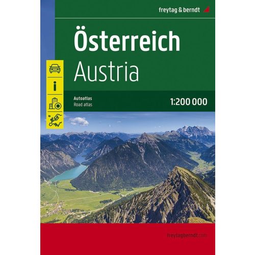 Ausztria autóatlasz (1: 200 000) - Freytag-Berndt