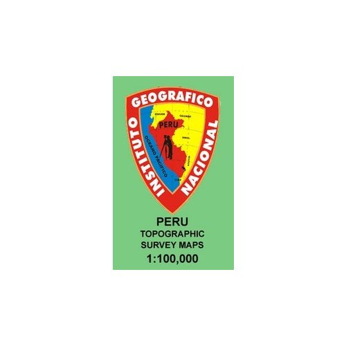 Pomabamba térkép (18I) - IGN (Peru Survey)