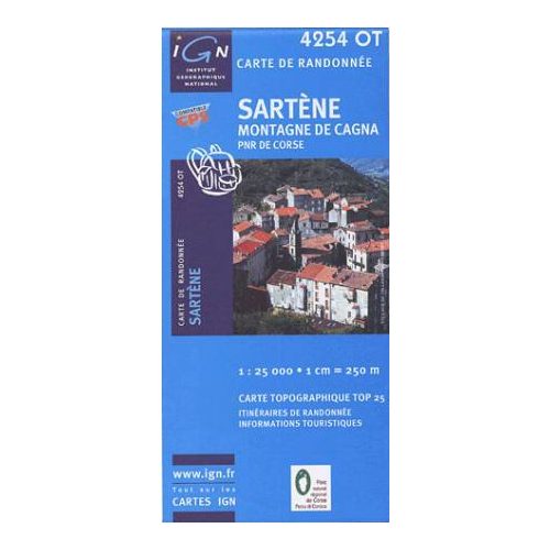 Sartène / Montagne de Cagna - IGN 4254OT