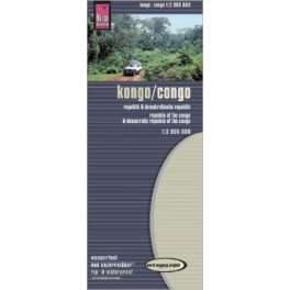 Kongó térkép - Reise Know-How