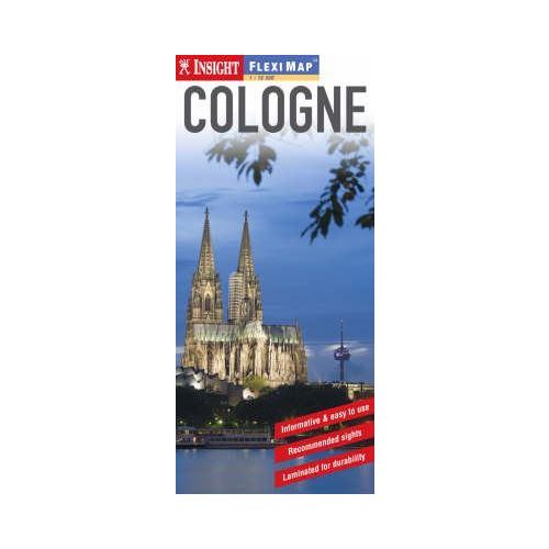 Köln laminált térkép - Insight
