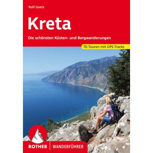 Kréta, német nyelvű túrakalauz - Rother