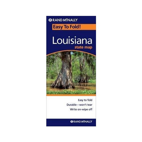 Louisiana (EasyToFold) térkép - Rand McNally