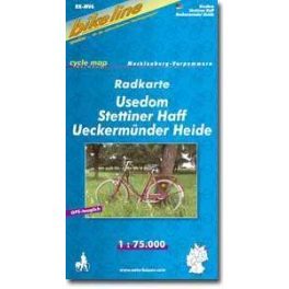   Usedom - Stettiner Haff - Ueckermünder Heide kerékpártérkép - (RK-MV 6)