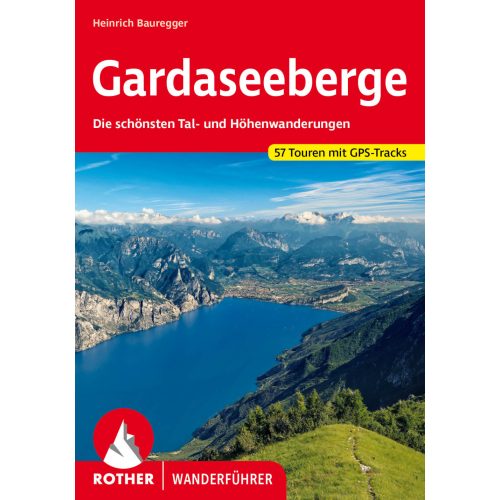 Garda-tó, német nyelvű túrakalauz - Rother