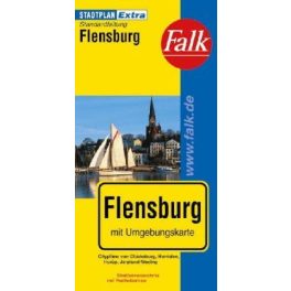 Flensburg Extra várostérkép - Falk