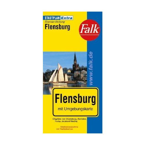 Flensburg Extra várostérkép - Falk