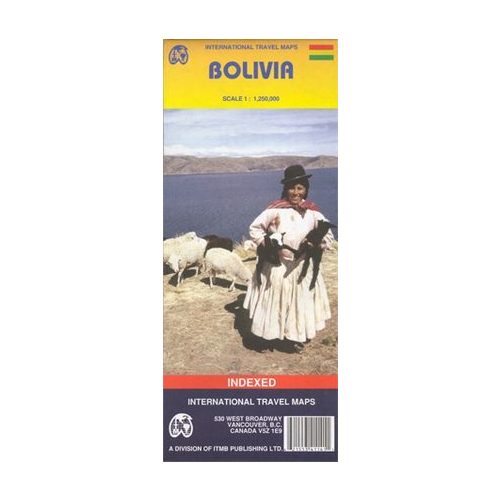 Bolívia térkép - ITM
