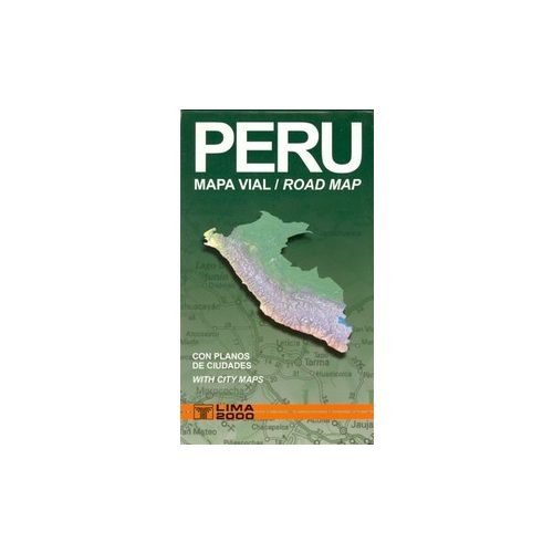 Peru mini autótérkép - Editorial Lima 2000