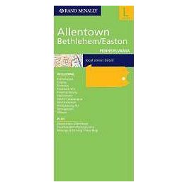 Allentown, Bethlehem, PA térkép - Rand McNally