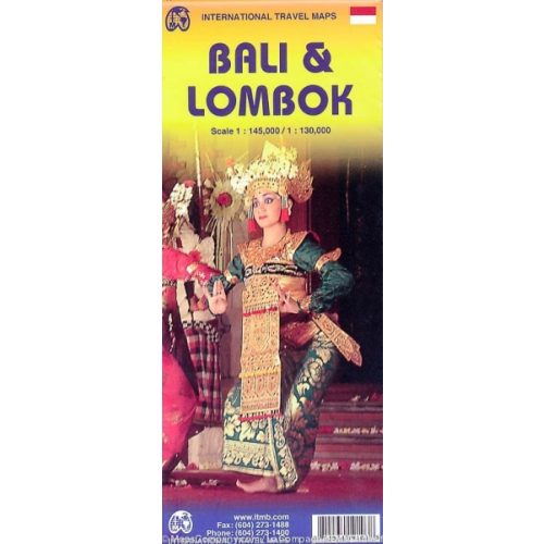 Bali & Lombok, travel map - ITM