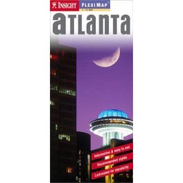 Atlanta laminált térkép - Insight