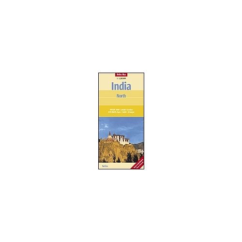 India (észak) térkép - Nelles