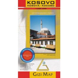 Kosovo, travel map - Gizimap
